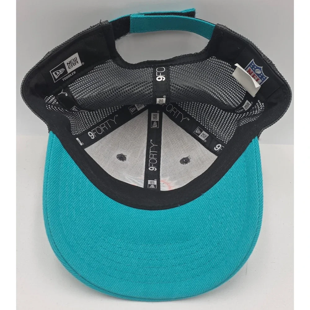 Miami‎ Dolphins New Era 9FORTY Trucker Hat Toddler NFL Football Strapback Cap